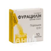 Фурацилін актив плюс порошок 0,9 г №10