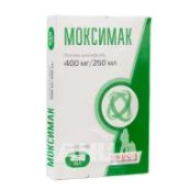 Моксимак раствор для инфузий 400 мг/250 мл контейнер 250 мл №1