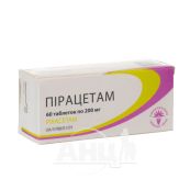 Пирацетам таблетки 200 мг блистер №60