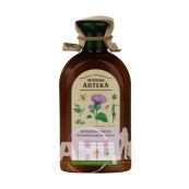 Бальзам-маска Зелена Аптека проти випадіння волосся лопух і протеїни пшениці 300 мл