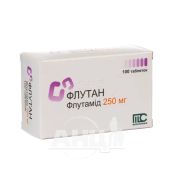 Флутан таблетки 250 мг блістер №100