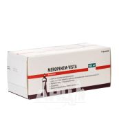 Меропенем-Виста порошок для раствора для инъекций 500 мг флакон №10