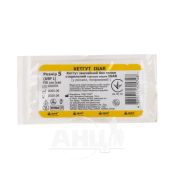 Кетгут звичайний без голки стерильний Ігар №5 1.5м