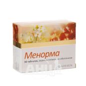 Менорма таблетки 735 мг №30