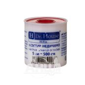Пластырь медицинский Dr. House на тканевой основе 5 см х 500 см