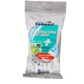 Вологі серветки Ultra Compact антибактеріальні №15