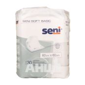 Пеленки гигиенические Seni soft basic 60 см х 60 см №30