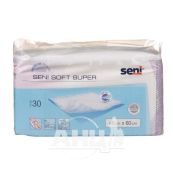 Пелюшки гігієнічні Seni Soft Basic 40 см х 60 см №30
