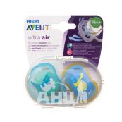 Пустышка Philips AVENT 349/11 силиконовая 18+ для мальчика №2