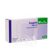 Телдипін таблетки 5 мг + 80 мг №30