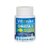 ВИТОНИКА VITONIKA ОМЕГА-3 180 EPA/120 DHA 1000МГ КАПС №30 0075 Биолайт