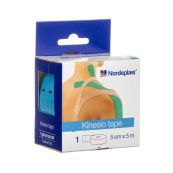 Пластырь Кинезио тейп Nordeplast синий 5 см х 5 м