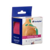 Пластырь Кинезио тейп Nordeplast розовый 5 см х 5 м