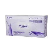 Рукавички медичні нестерильні нітрилові без пудри чорні розмір 8-9 пара №100