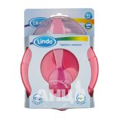 Місочка-контейнер з ложечкою Lindo li836