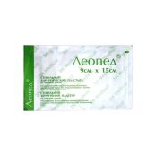 Пластир Леопед на нетканій основі стерильний зелений 9смх15см №1