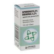 Брімонал 0,2% краплі очні розчин 0,2 % флакон-крапельниця 10 мл