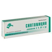 Синтомицин линимент 5 % туба 25 г