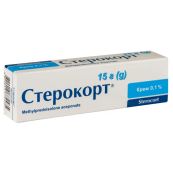 Стерокорт крем 0,1 % туба 15 г