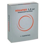 Эскапел таблетки 1,5 мг блистер №1