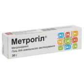 Метрогіл гель для зовнішнього застосування туба 30 г