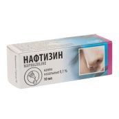 Нафтизин краплі назальні 0,1 % флакон 10 мл