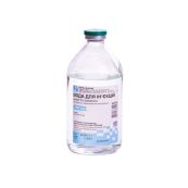 Вода для ін'єкцій розчинник для парентерального застосування контейнер полімерний 1000 мл