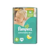 Підгузки дитячі Pampers Active Baby-Dry Extra Large 6 №54