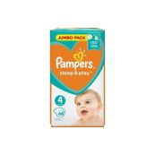 Підгузки дитячі Pampers Sleep & Play Maxi з ромашкою №68