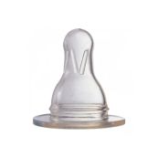 Соска Baby-Nova 17302l силиконовая круглая для молока