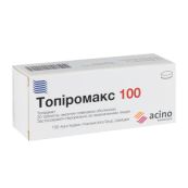 Топіромакс 100 таблетки вкриті плівковою оболонкою 100 мг блістер №30