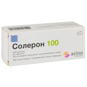Солерон 100 таблетки 100 мг блістер №30