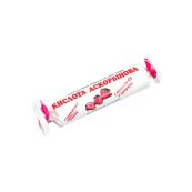 Кислота аскорбінова (Вітамін С) з цукром з полуничним смаком таблетки 0,025 г в етикетці №10