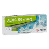 АЦ-ФС таблетки покрытые пленочной оболочкой 200 мг блистер №20