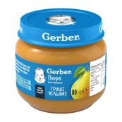 Пюре Gerber груши Вильямс 80 г