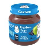 Пюре Gerber яблоко и чернослив 130 г