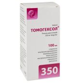 Томогексол розчин для ін'єкцій 350 мг йоду/ мл флакон 100 мл №1