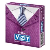 Презервативы Vizit с кольцами №3