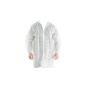 Халат медицинский посетителя xxl белый 120x158