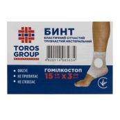 Бинт эластичный сетчатый трубчатый Торос-Груп 15 см х 3 см (рука,нога,детск.голова,бедро)