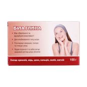 Глина косметическая белая 100 г