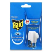 Электрофумигатор Raid с жидкостью от мух и комаров 30 ночей