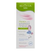 Пінка для інтимної гігієни для дівчаток Біокон Біона Міс 150 г