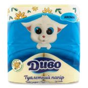 Папір туалетний Диво жовтий Ромашка №4