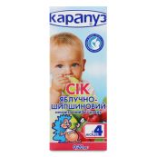 Сік Карапуз яблуко-шипшина неосвітлений 200 г