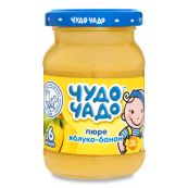 Пюре Чудо-Чадо яблуко та банан без цукру 170 г