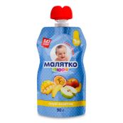 ПЮРЕ МАЛЯТКО СМУЗИ ЭКЗОТИК 90Г ПАУЧ 2350 Экония