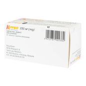 Кеппра таблетки покрытые оболочкой 250 мг блистер №60