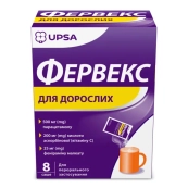 Фервекс для взрослых порошок для орального раствора саше №8