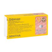 Діфенда таблетки вкриті плівковою оболонкою 3 мг/ 0,02 мг блістер (24+4) №28